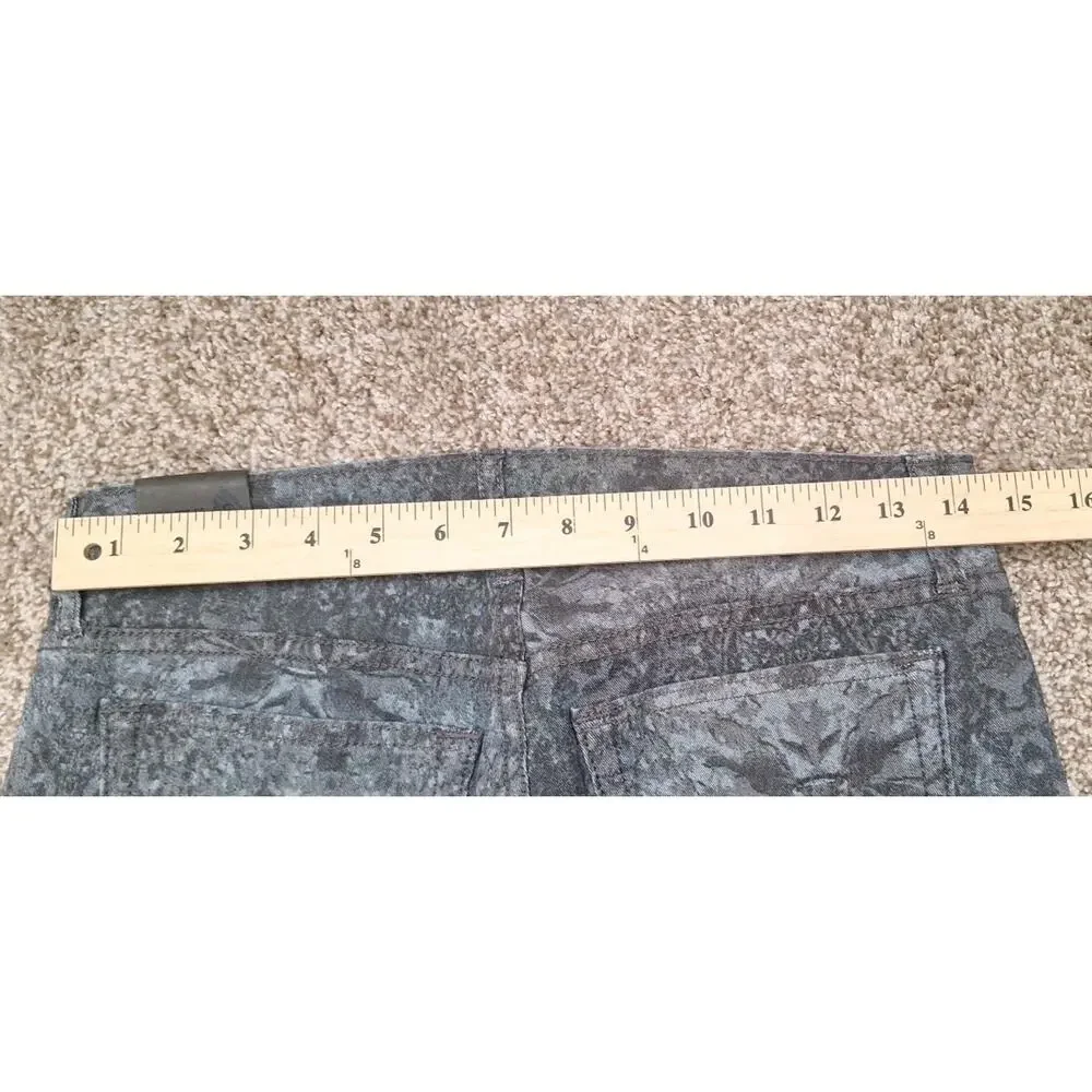 BLUELAB Womens Reversible Pants Gray Pattern/Blue Size 27 X 26 - Picture 6 of 14